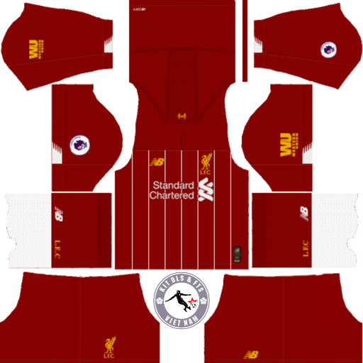 Kits CLB Liverpool 2019 - 2020 - Dream League Soccer 2019 & First Touch Soccer