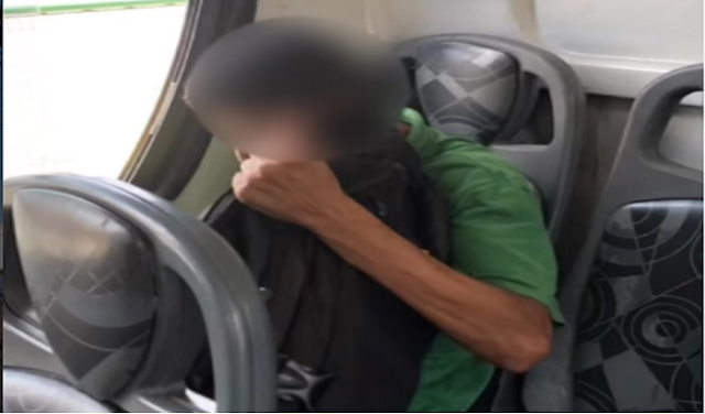 Homem é acusado de importunação sexual em ônibus coletivo