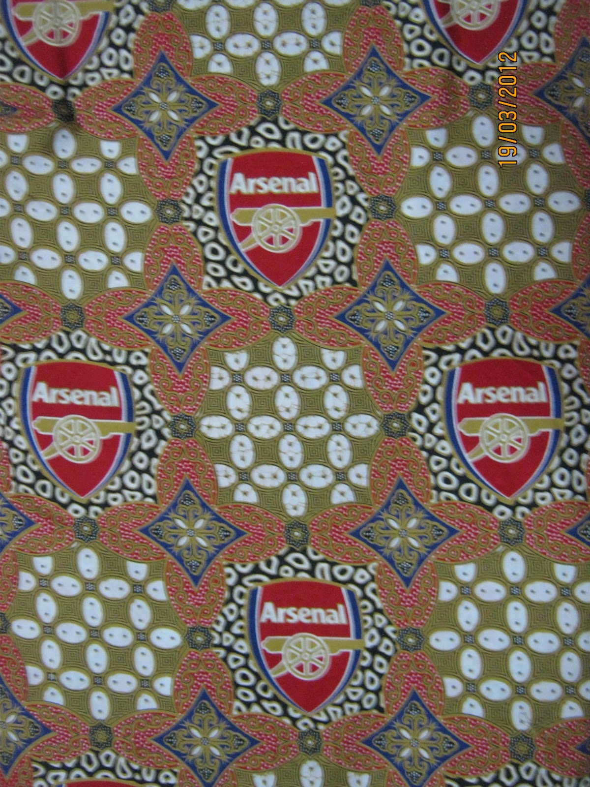 Batik Basegeh Motif Batik Club Sepak Bola