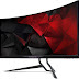 Acer Predator 34 นิ้วโค้งกว้างพิเศษ QHD (3440 x 1440) NVIDIA G-Sync Widescreen จอแสดงผล (X34 bmiphz)