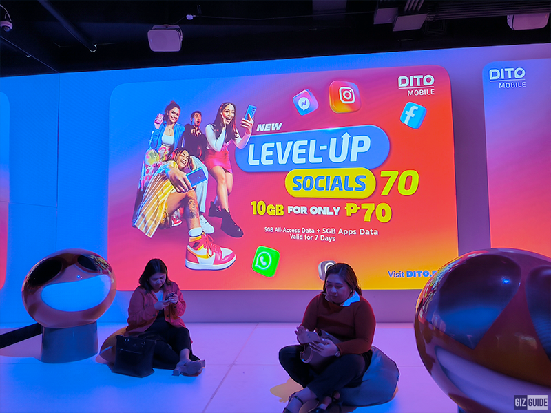 DITO unveils LEVEL-UP Meta 70: 5GB social media apps + 5GB data for 7 days!