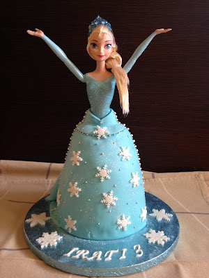 tarta Elsa Frozen