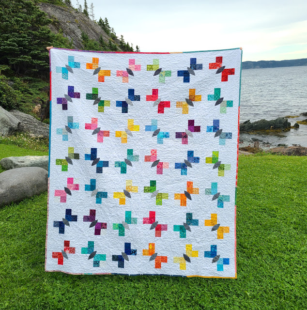 Scraps Take Flight quilt pattern | DevotedQuilter.com