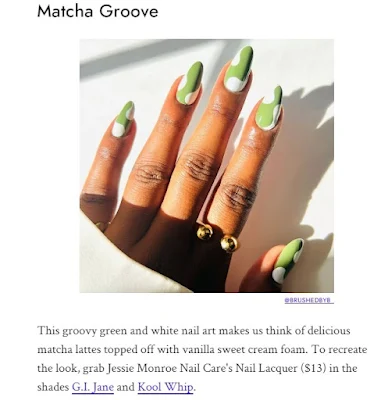 Matcha groove yang unik
