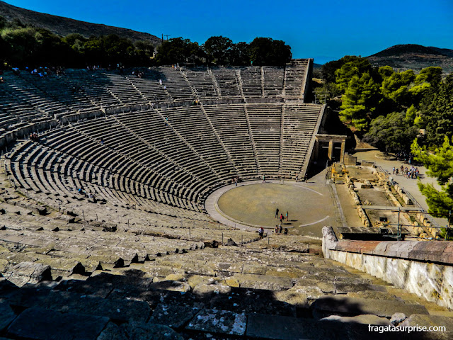 Bate e volta a partir de Nafplio: Teatro de Epidauros