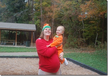 iz & me, preggo