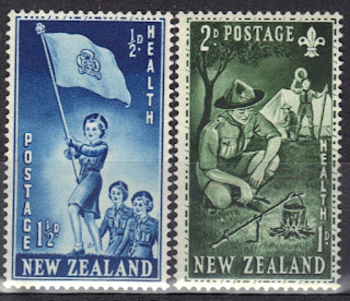 New Zealand - Health - 1953 - Girl Guides and Boy Scouts