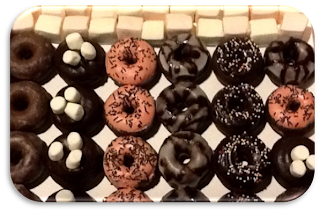 Mini Donuts de Chocolate