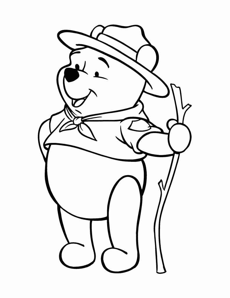 Desenhos do Ursinho Pooh para Colorir e Imprimir – Winnie the Pooh