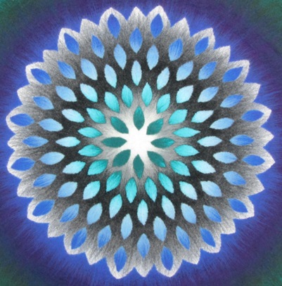 Blütenmandala