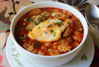 Celebrating National Garlic Day with Sopa de Ajo - Spanish Bread and Garlic Soup