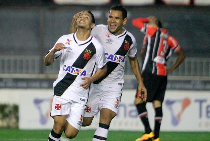 Vasco vence o Joinville e segue firme na liderança do Brasileiro 