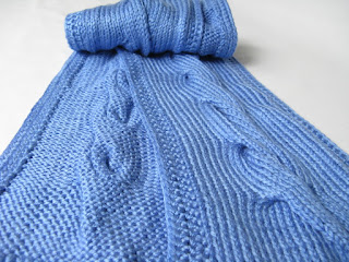 3. Knit Cabled Scarf Pattern