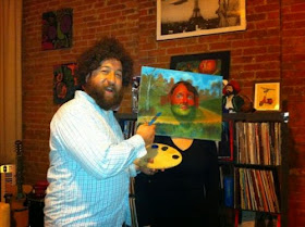 Big Afro Painter Halloween Costume