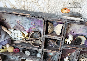 @nastyalena #mixedmedia #shadowbox #homedecor