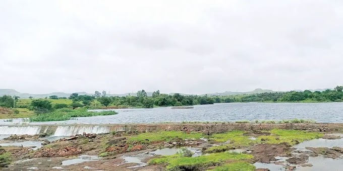 गारडे धरण १०० टक्के भरले 