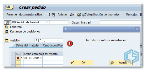 Pedidos de Traslado en SAP - Consultoria-SAP