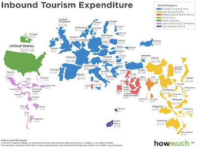 海外旅行 外国人観光客 消費支出額