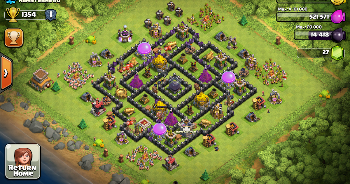 Best defends terbaik coc town hall 8 terkuat  Clash of 