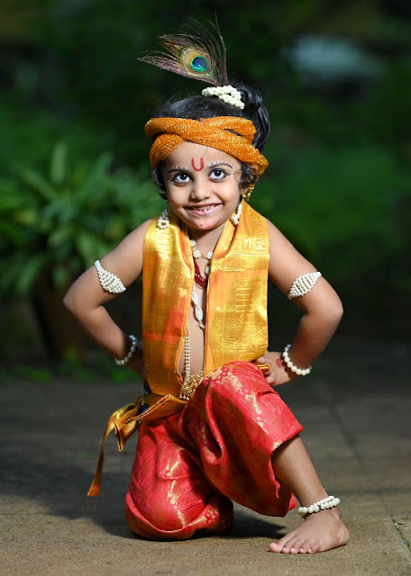 kids krishna dress