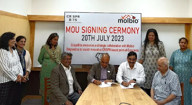 Crispr and Molbio MoU Ceremony