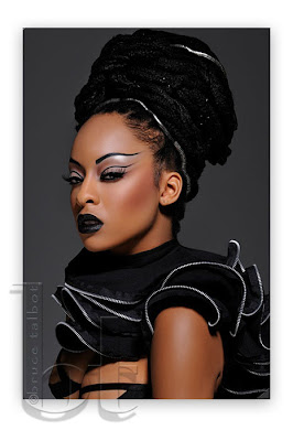 Nerissa Irving with a Black Swan look