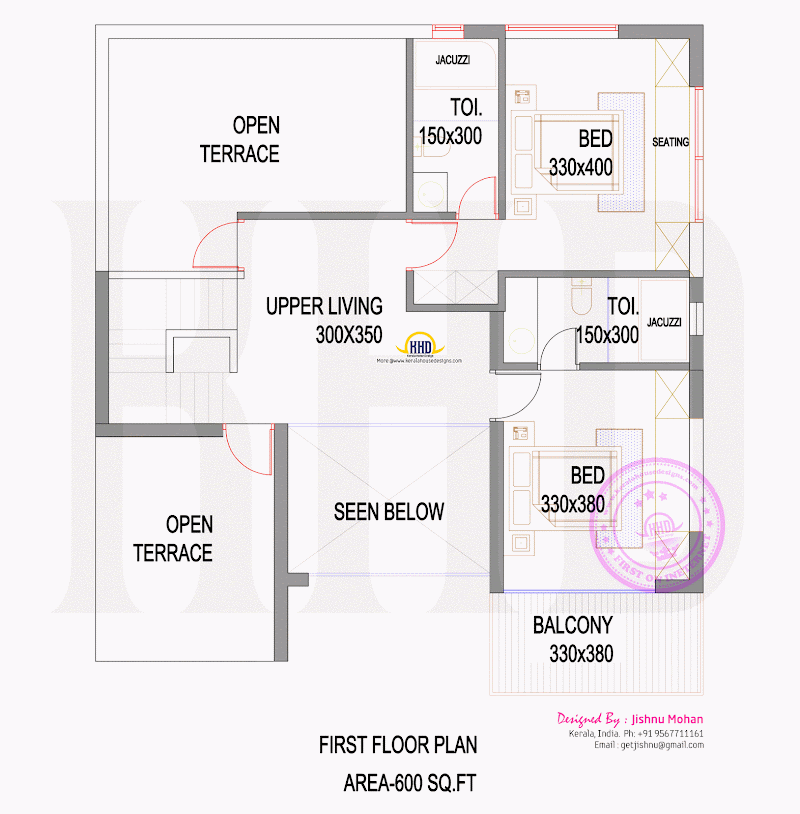 55+ 2 Bedroom House Plan In 5 Cent, Charming Style!