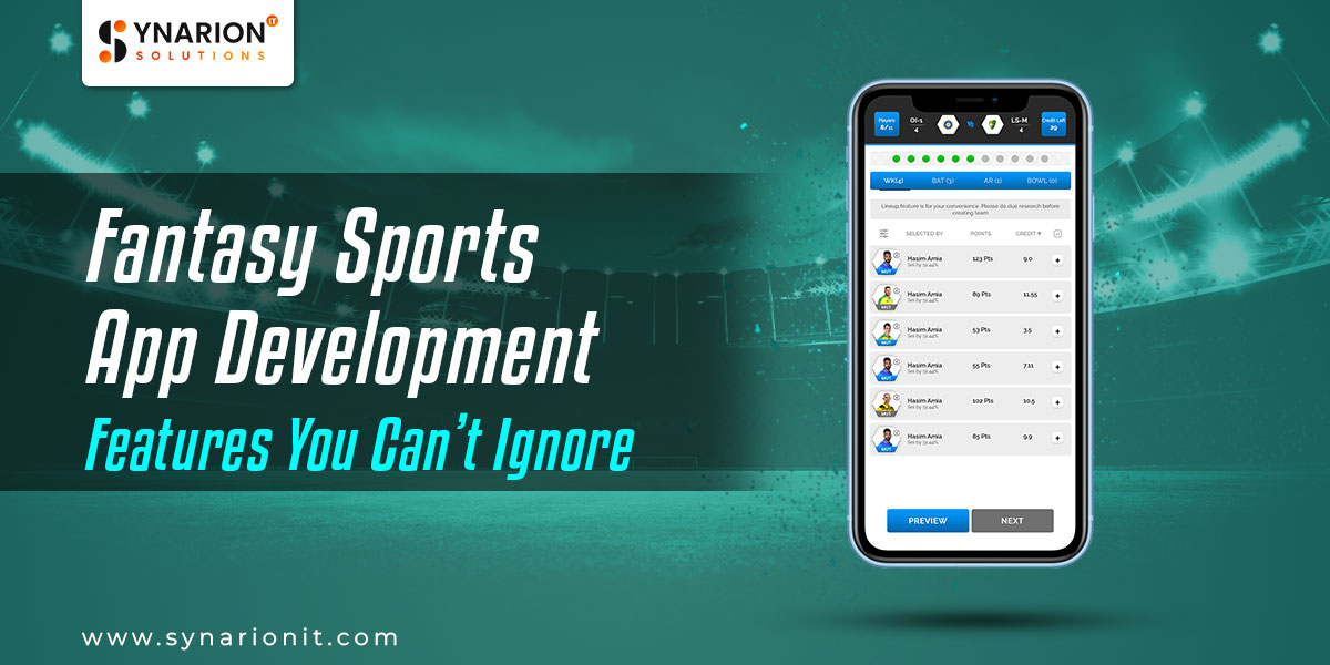 Fantasy Sports App Development