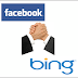 Bing y Facebook con mas interactividad entre ellos