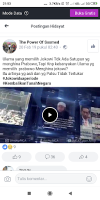 Mengambil hikmah dari sebuah agenda 5 tahunan. Peandangan untuk kita semua yang sedang belajar Istiqomah supaya mendapat ridho Allah.      Kita akan membahas sebuah video yang beredar dan memiliki deskripsi kurang lebih kenapa ulama yang mendukung prabowo menghina Jokowi sedang ulama yang mendukung Jokowi tidak menghina Prabowo? Yang diupload oleh pengguna sosial media dengan akun halaman facebooknya.    nalar saya mengatakan, baik yang membuat video ini dan yang mengamati video ini, masih kurang layak disebut mukmin. karena mukmin adalah orang yang taat menjalankan perintah Allah atau wara' dan orang yang wara' jauh hidupnya dari kemodernan, beda halnya jika mudhorot, seperti di jaman sekarang.    namun saya tidak akan berkomentar tentang mukmin (padahal enggeus) yang ingin saya sampaikan, adalah dimana keagungan Allah ditunjukkan bagi orang - orang yang berpikir  (lihat alquran 85% hukum Allah akan diterapkan oleh orang - orang yang berpikir) dalam hal ini (pemilu2019) artinya berpikir bukan dengan nalar atau kehebatan si pemikirnya (manusia) tapi dengan kemukminannya yang seharusnya sudah melekat dalam dirinya.    Ulama pada pilpres terpecah menjadi dua bagian, bukan karena mereka ingin diberi jabatan atau yang lain sebagainya, tertulis jelas pada deskripsi video tersebut "kenapa ulama yang mendukung jokowi tidak ada yang menghina prabowo, dan kenapa ulama yang menghina jokowi adalah ulama yang mendukung prabowo?    bantu saya menjelaskan, jika ada yang salah harap di koreksi.    Ulama tingkatannya beda dengan sekelas saya dan teman teman yang masih suka maksiat. (saya tidak akan menyebut kita, khawatir anda adalah ulama yang lebih masyhur ilmunya dibanding saya) jika saya berpikir masih dengan nalar dan logika yang ada dalam diri, jarang sekali berpikir dan bertindak sesuai dengan petunjuk, Berbeda halnya dengan ulama, mereka memiliki jalur khusus untuk meminta petunjuk kepada Allah. sehingga kaki yang dilangkahkannya pun disertai ridho Allah. Tidak ada yang salah dengan ulama yang mendukung prabowo juga sebaliknya, namun perlu diketahui bahwa para ulama pun memiliki peran masing - masing sebagaimana Allah anugerahkan pada mereka. Ada Ulama yang tugasnya untuk membenahi "amar ma'ruf" ada juga ulama yang membenahi "nahi mungkar" untuk kedua istilah sebelumnya anda bisa googling apa arti amar ma'ruf dan nahi mungkar. Sampai pada tulisan ini seharusnya anda sudah mendapatkan jawaban, tentang kenapa mereka seolah - olah menjatuhkan ulama yang lain?    jika masih kurang jelas saya beri contoh yang lebih real:    Umar pedagang Golok, Zaid pedagang Gorengan, kedua dari mereka adalah pedagang, tapi kenapa mereka bedakan barang yang didagangkan?    Sudah dapat jawaban? Jika belum, ini saya jelaskan, Allah ciptakan manusia dan beri kelebihan bagi mereka yang mau mengabdi kepada Allah. Saikhuna Habih Riziq Sihab selaku salah satu pendukung paslon 02 adalah salah satu tokoh yang dianugerahkan kepada beliau sebuah kelebihan untuk  menangani dan membenahi nahi munkar di Indonesia, karena tidak dapat dipungkiri dengan segala hal apapun ini bahwa Indonesia dan seluruh alam serta isinya adalah milik Allah. Sedang ulama yang berdiri dan mendukung paslon 01 juga merupakan guru kita bersama yang diberikan keapadanya kelebihan untuk mengurusi dan membenahi urusan amar ma'ruf. Lalu kenapa mereka tidak bersatu saja, biar lebih kuat Indonesia? Nah, disinilah waktunya kita gunakan akal sehat. Kenapa ulama seolah - olah terpecah menjadi dua bagian? Ini bukan perpecahan tapi ini adalah kebijakan dari Allah. Supaya siapapun mereka (paslon) yanga unggul dan dilantik jadi presiden, maka akan ada yang melindungi kaum mayoritash di Indonesia.  Yuk buka hatu buka mata, kejadian ini jangan disepelekan, bertauhidlah sebelum ajal menjemput.