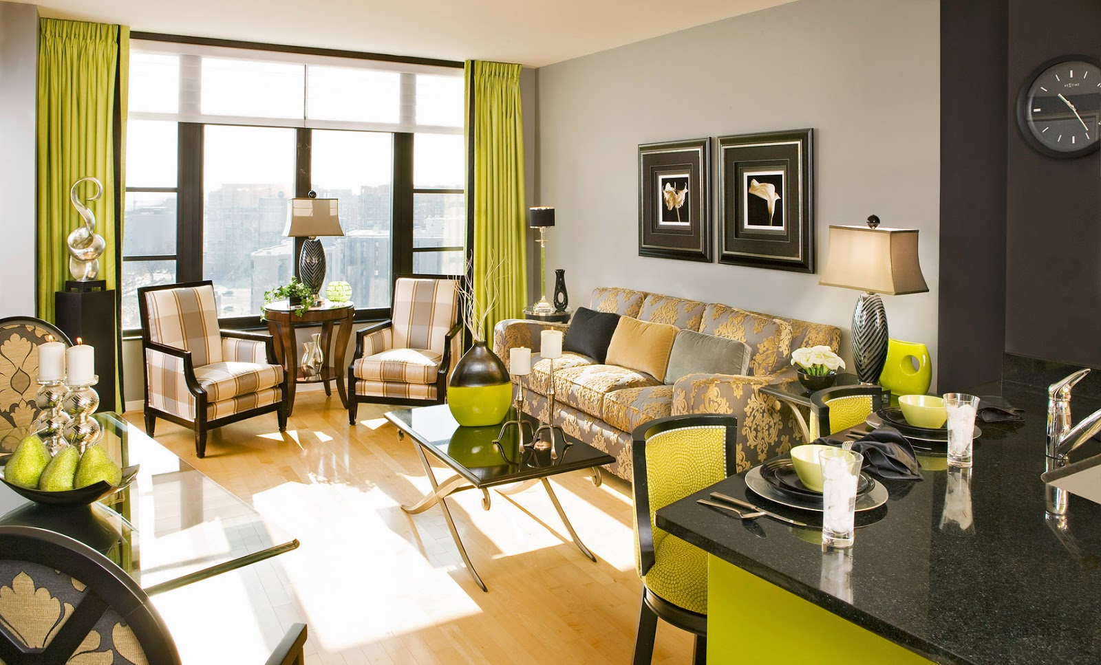 apartment living room dining room combo decorating ideas