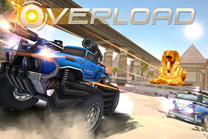 Download Overload: 3D MOBA car shooting MOD APK v1.0 Game Online Terbaru 2017 Gratis