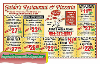 Free Printable Guidos Pizza Coupons