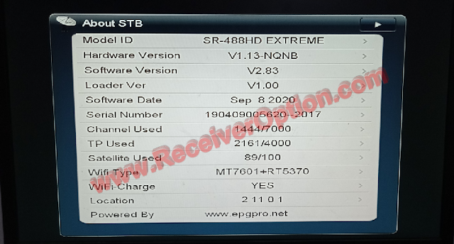 STARSAT MINI EXTREME SERIES HD RECEIVER NEW SOFTWARE V2.83