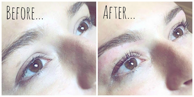 Bloom Permanent Cosmetics Liverpool Nouveau LVL Lash Treatment review by Lovelaughslipstick blog Before and After