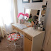 My $20 Ikea Desk Makeup Vanity