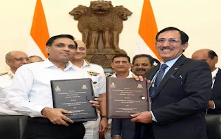 Defence Ministry signed a contract with Hindustan Shipyard Ltd