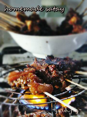 Fazya ♥ to be me: Homemade satay