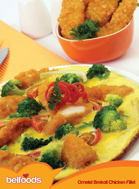  Recipe omlet brokoli chicken fillet