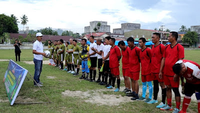 18 Klub Bersaing Dalam Turnamen Bola U40 Muspika Gunung Meriah Cup 2023