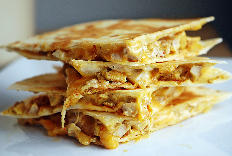 Tandoori Chicken Quesadillas  Mehans Kitchen
