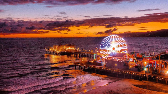 Santa Monica Beach Los Angeles