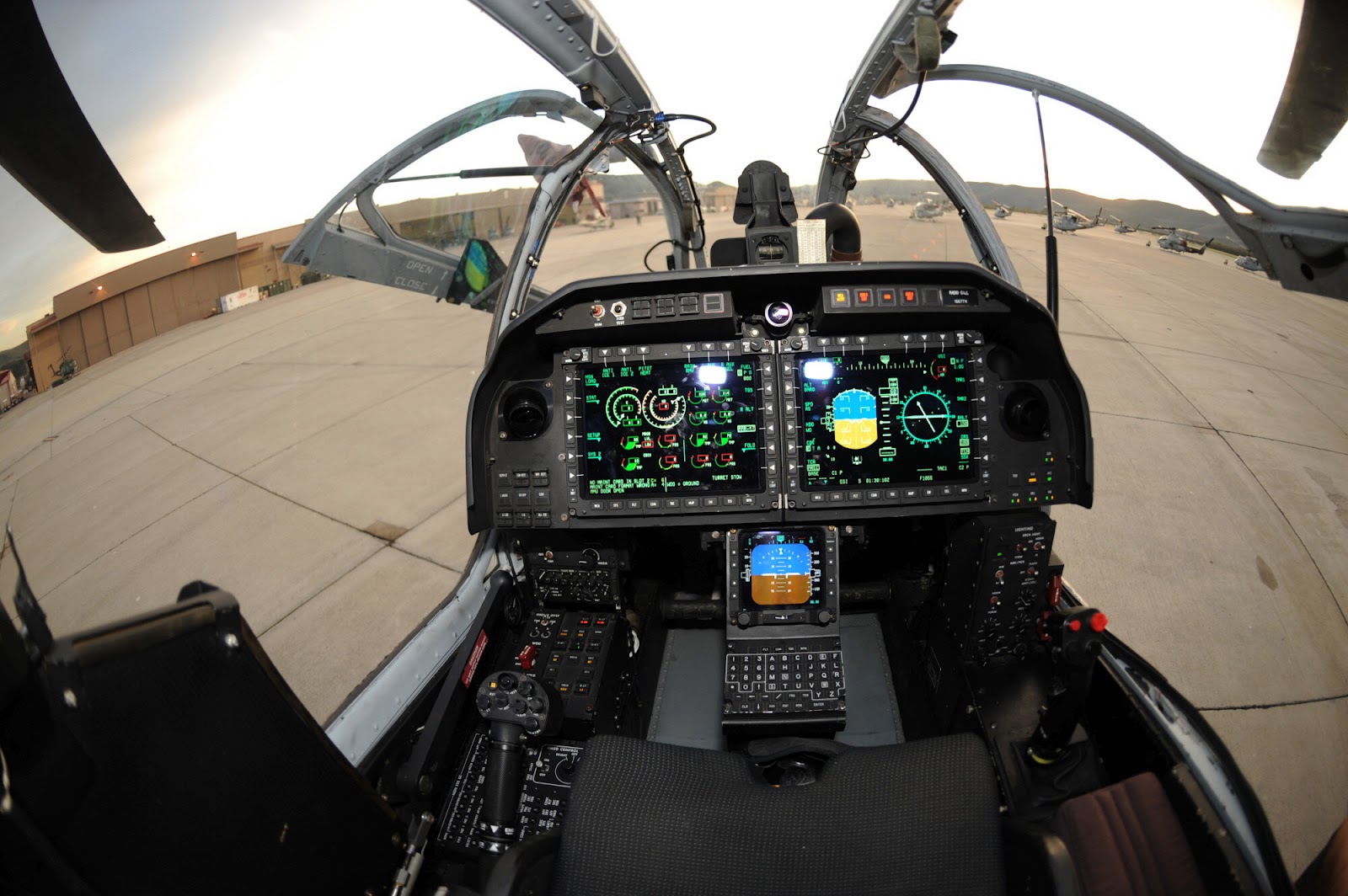 Fighter Jet: Bell AH-1Z Viper Cockpit