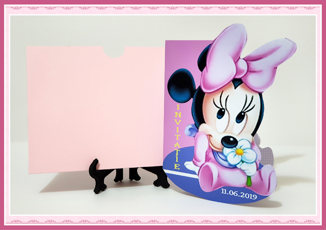 invitatii botez minnie mouse