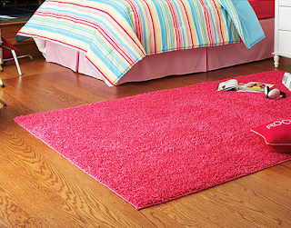 warm look area rug