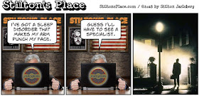 stilton’s place, stilton, political, humor, conservative, cartoons, jokes, hope n’ change, PLMD, exorcist, possession