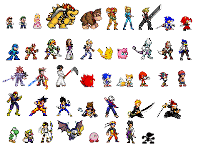  Characters in Super Smash Flash 2