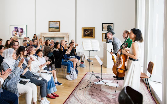 Members of the Philharmonia at Cromwell Place (Photo Cromwell Place)