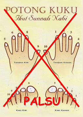   Hadis Palsu Tentang Adab Potong Kuku 