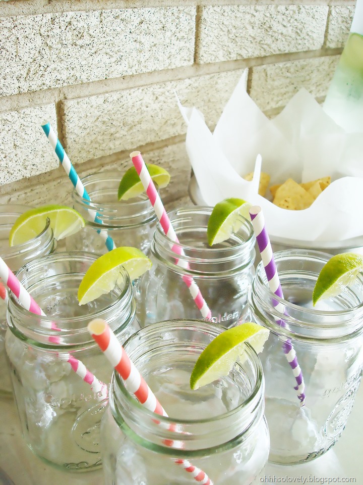 mason jar glasses